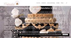 Desktop Screenshot of cupcakes-manufaktur.at